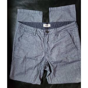 Flag & ANTHEM 36/32 slim fit blue pants (T)